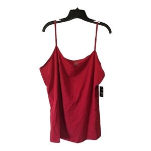 George Plus Red Tank Top. Size 3X. New.